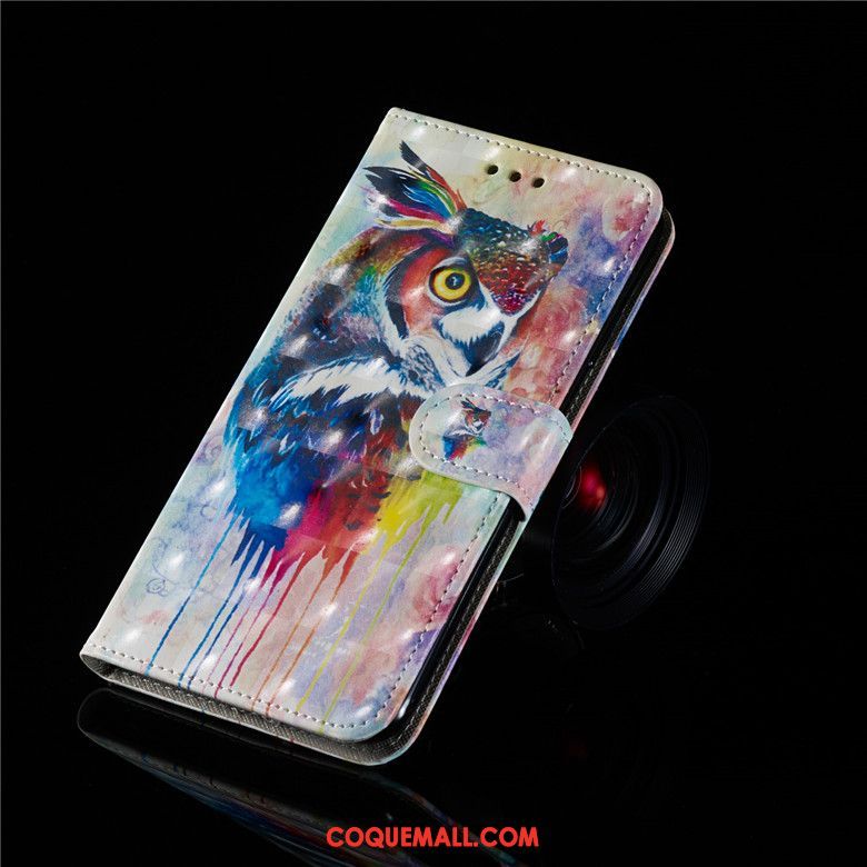 Étui Samsung Galaxy S10 En Cuir Étoile Protection, Coque Samsung Galaxy S10 Dessin Animé Clamshell