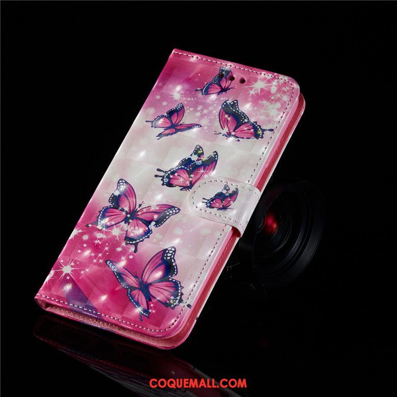 Étui Samsung Galaxy S10 En Cuir Étoile Protection, Coque Samsung Galaxy S10 Dessin Animé Clamshell