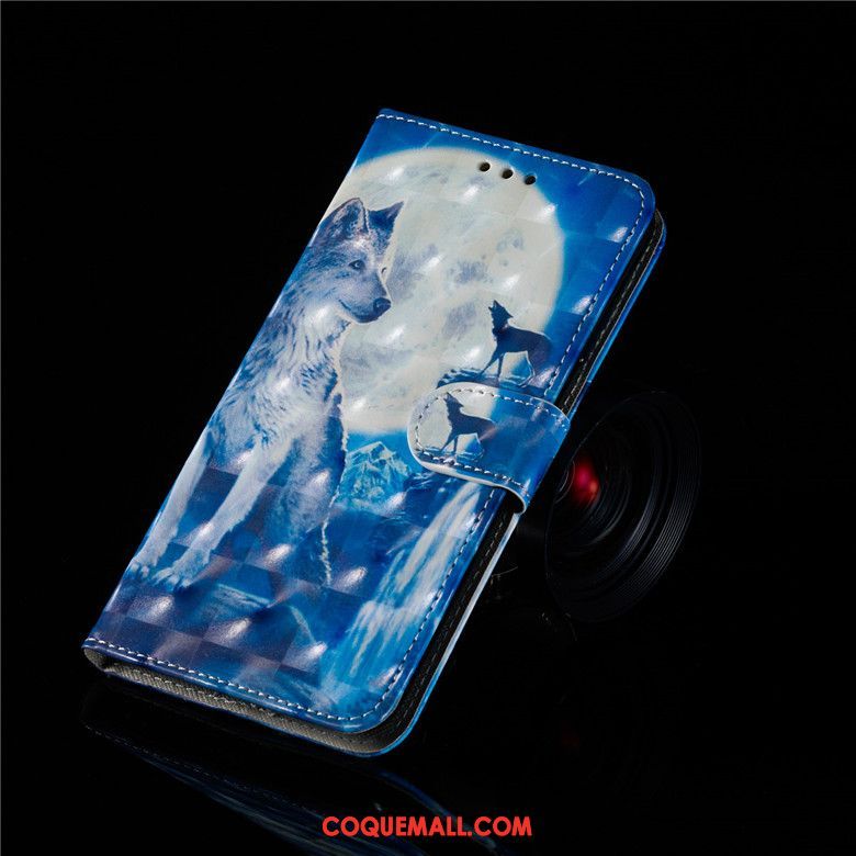 Étui Samsung Galaxy S10 En Cuir Étoile Protection, Coque Samsung Galaxy S10 Dessin Animé Clamshell