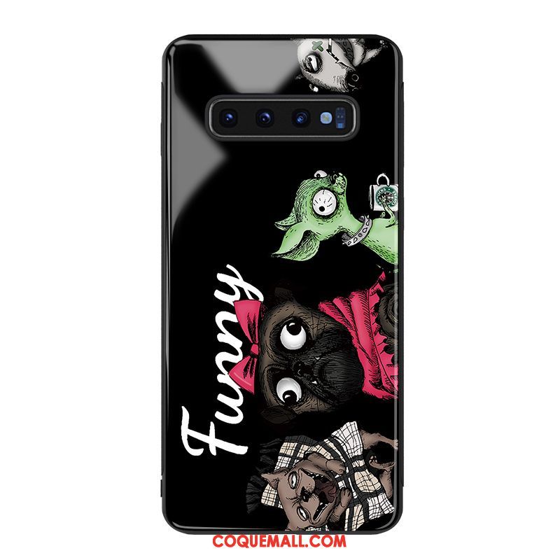 Étui Samsung Galaxy S10+ Incassable Créatif Marque De Tendance, Coque Samsung Galaxy S10+ Tout Compris Europe