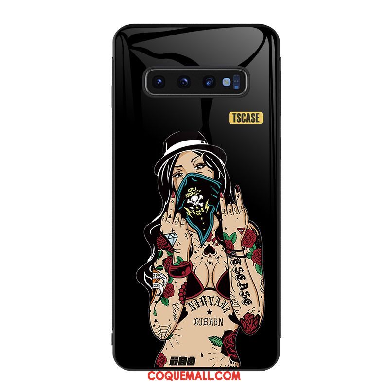 Étui Samsung Galaxy S10+ Incassable Créatif Marque De Tendance, Coque Samsung Galaxy S10+ Tout Compris Europe