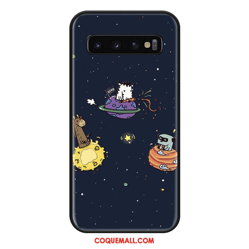 Étui Samsung Galaxy S10 Incassable Fluide Doux Business, Coque Samsung Galaxy S10 Marque De Tendance Charmant