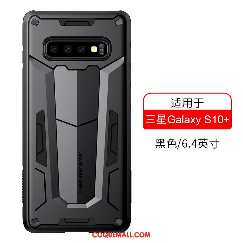 Étui Samsung Galaxy S10+ Incassable Or Tout Compris, Coque Samsung Galaxy S10+ Étoile Protection