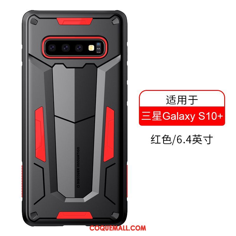 Étui Samsung Galaxy S10+ Incassable Or Tout Compris, Coque Samsung Galaxy S10+ Étoile Protection