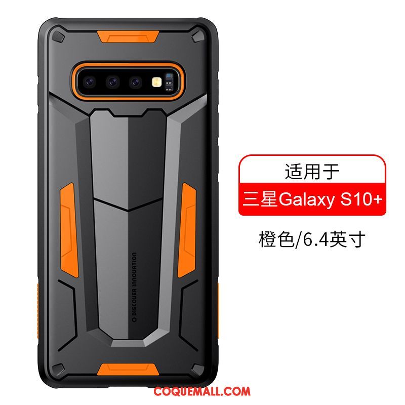 Étui Samsung Galaxy S10+ Incassable Or Tout Compris, Coque Samsung Galaxy S10+ Étoile Protection