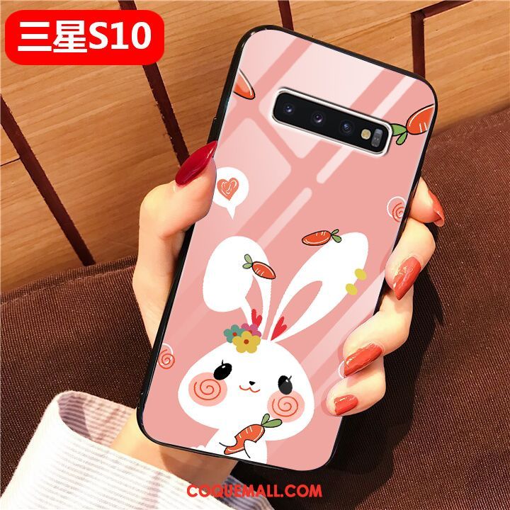 Étui Samsung Galaxy S10 Incassable Simple Rose, Coque Samsung Galaxy S10 Étoile Tout Compris