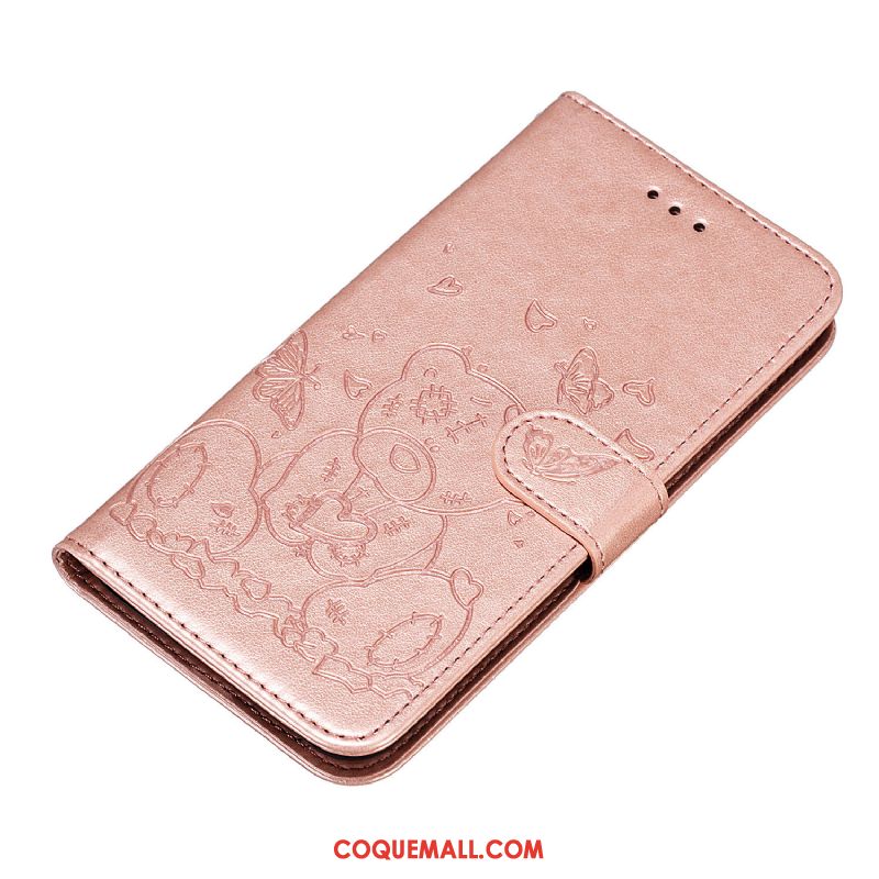 Étui Samsung Galaxy S10 Lite Rose Clamshell Téléphone Portable, Coque Samsung Galaxy S10 Lite En Cuir Charmant