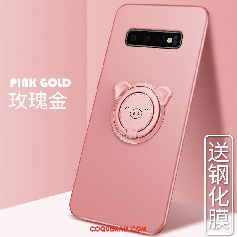 Étui Samsung Galaxy S10+ Magnétisme Silicone Mignonne, Coque Samsung Galaxy S10+ Tendance Étoile