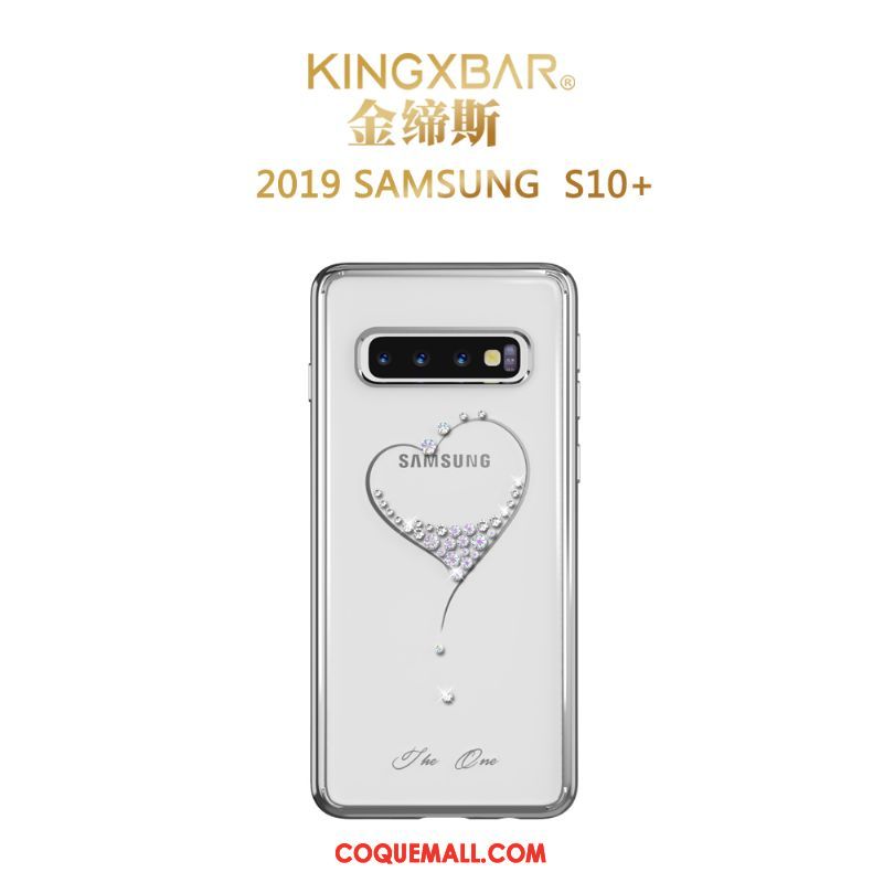 Étui Samsung Galaxy S10+ Nouveau Téléphone Portable Créatif, Coque Samsung Galaxy S10+ Mode Résistant Aux Rayures