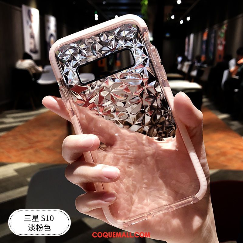 Étui Samsung Galaxy S10 Nouveau Étoile Transparent, Coque Samsung Galaxy S10 Silicone Fluide Doux