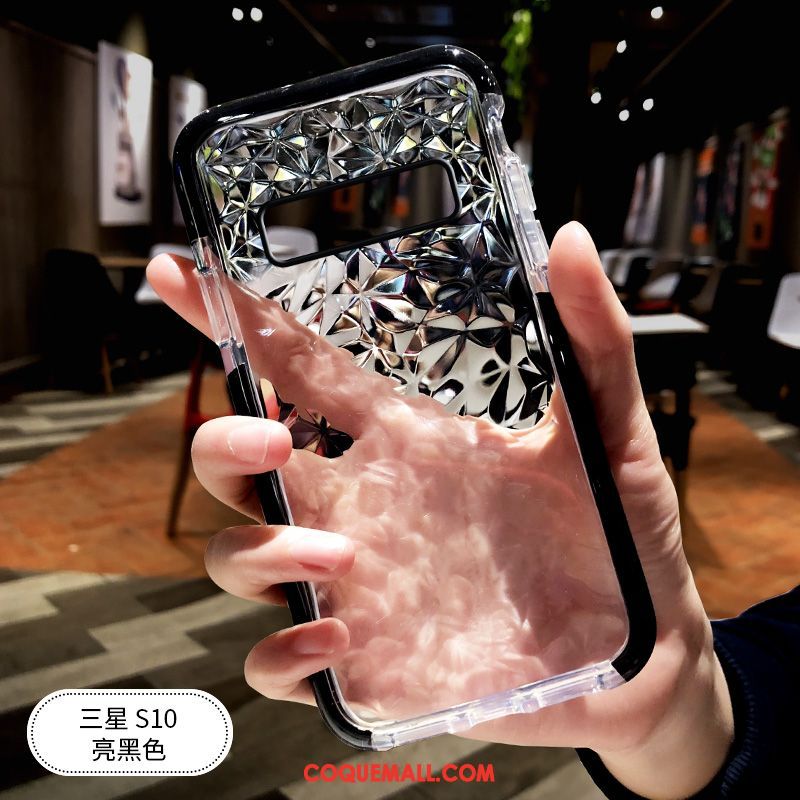 Étui Samsung Galaxy S10 Nouveau Étoile Transparent, Coque Samsung Galaxy S10 Silicone Fluide Doux