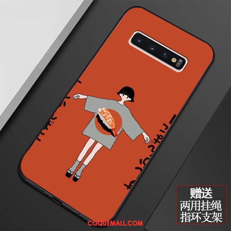 Étui Samsung Galaxy S10+ Personnalité Protection Étoile, Coque Samsung Galaxy S10+ Incassable Téléphone Portable