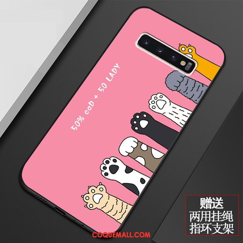 Étui Samsung Galaxy S10+ Personnalité Protection Étoile, Coque Samsung Galaxy S10+ Incassable Téléphone Portable