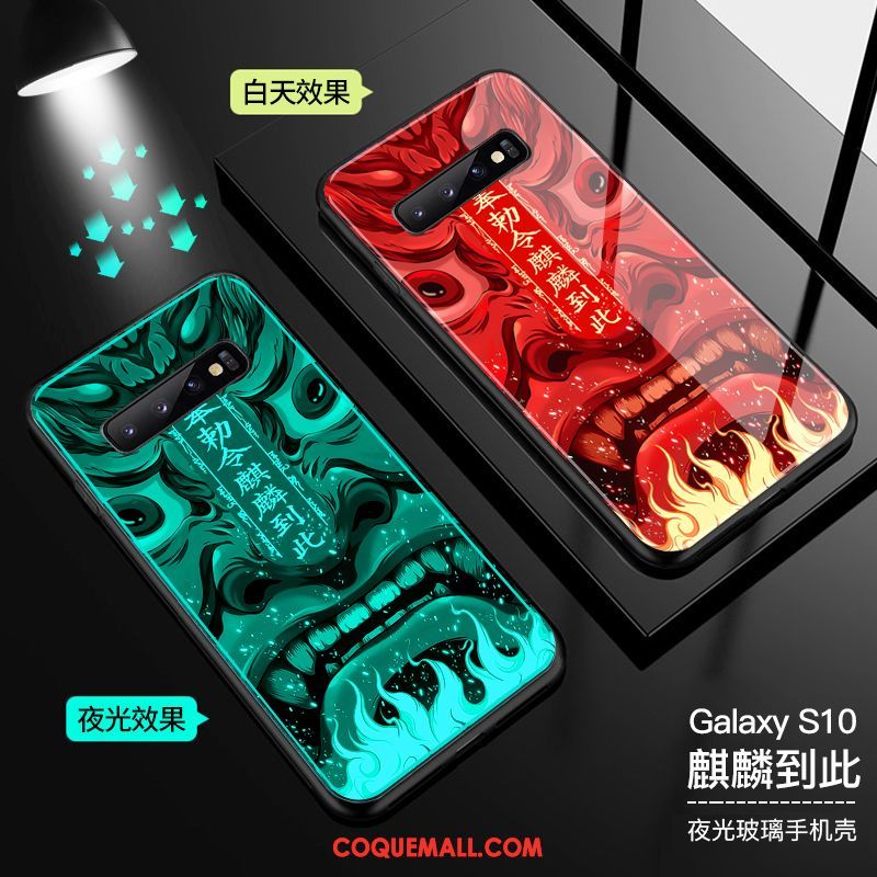 Étui Samsung Galaxy S10 Personnalité Style Chinois Tout Compris, Coque Samsung Galaxy S10 Tendance Marque De Tendance