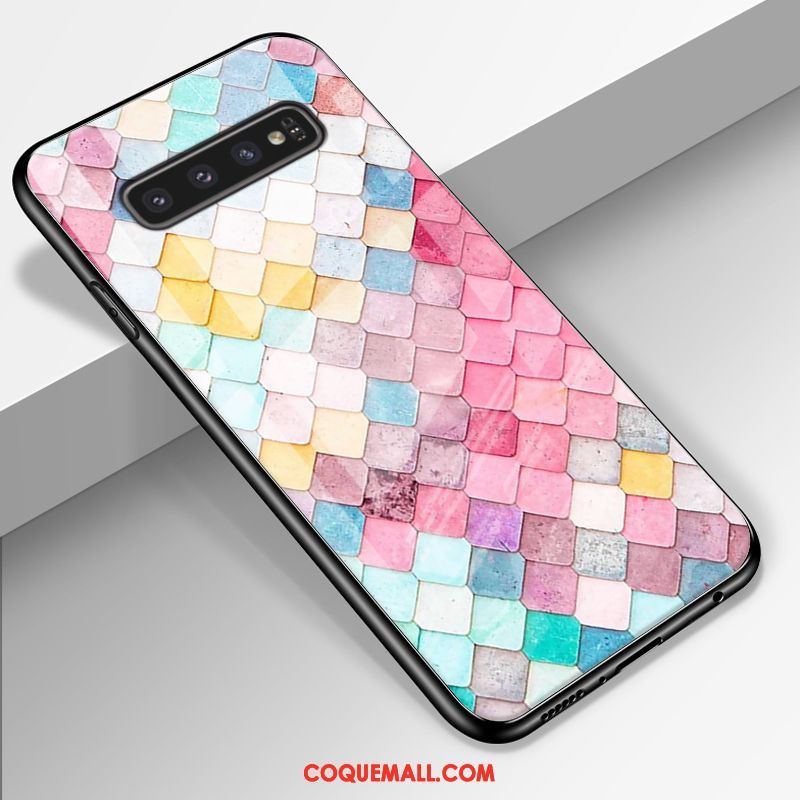 Étui Samsung Galaxy S10+ Petit Personnalité Silicone, Coque Samsung Galaxy S10+ Protection Tout Compris