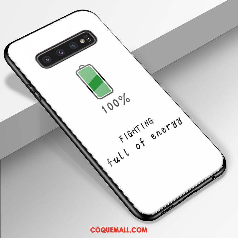 Étui Samsung Galaxy S10+ Petit Personnalité Silicone, Coque Samsung Galaxy S10+ Protection Tout Compris