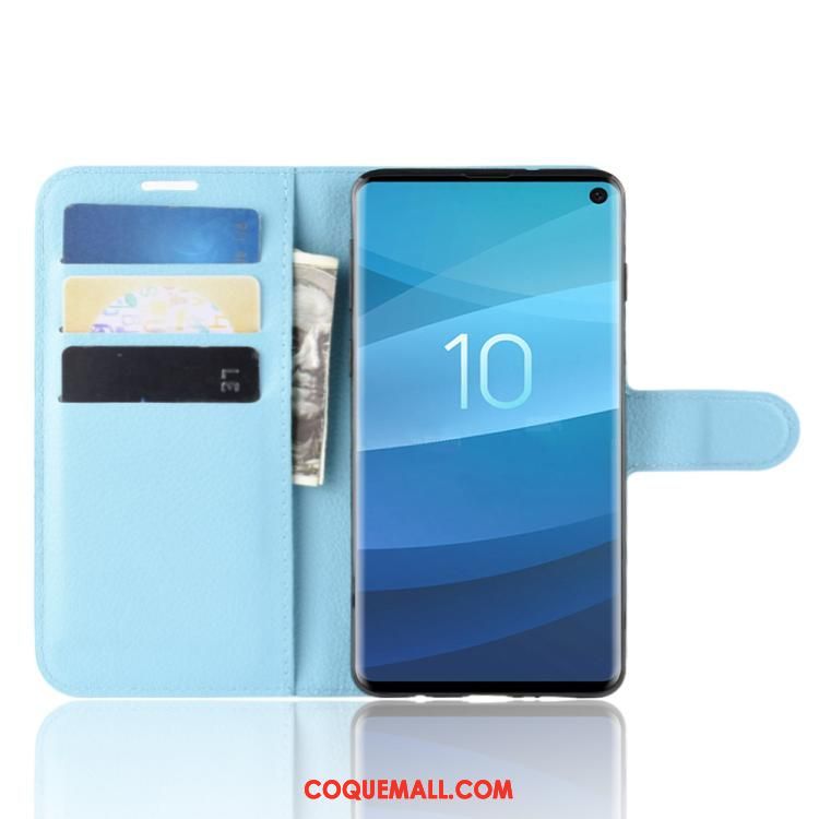 Étui Samsung Galaxy S10+ Protection En Cuir Étoile, Coque Samsung Galaxy S10+ Portefeuille Business