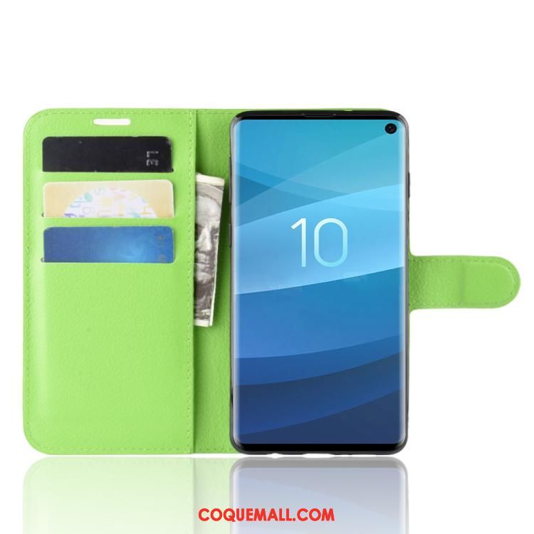 Étui Samsung Galaxy S10+ Protection En Cuir Étoile, Coque Samsung Galaxy S10+ Portefeuille Business