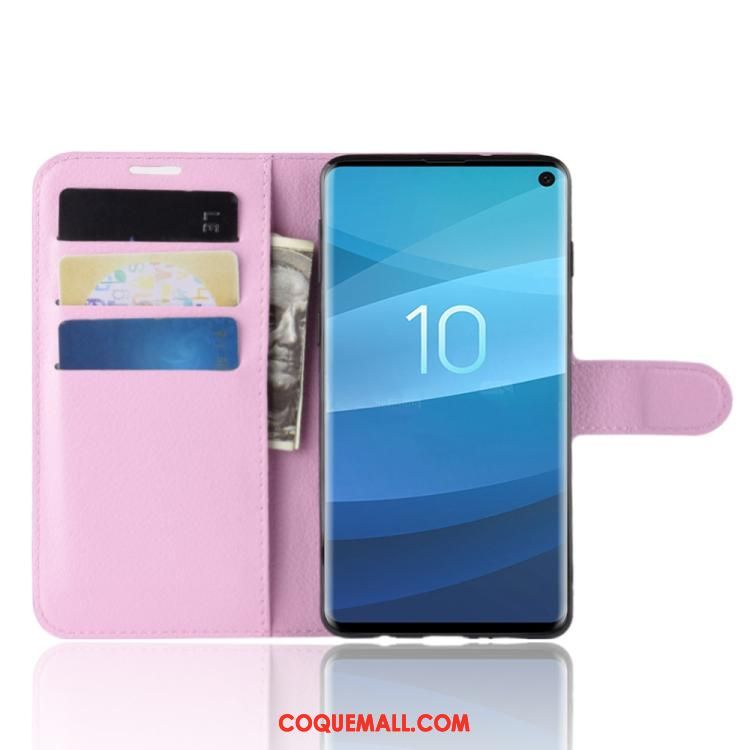 Étui Samsung Galaxy S10+ Protection En Cuir Étoile, Coque Samsung Galaxy S10+ Portefeuille Business