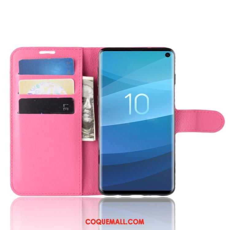 Étui Samsung Galaxy S10+ Protection En Cuir Étoile, Coque Samsung Galaxy S10+ Portefeuille Business