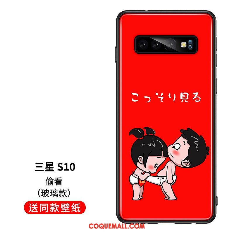 Étui Samsung Galaxy S10 Protection Tout Compris Fluide Doux, Coque Samsung Galaxy S10 Silicone Téléphone Portable