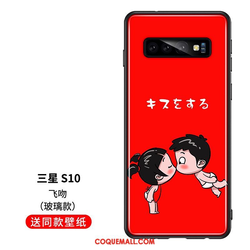 Étui Samsung Galaxy S10 Protection Tout Compris Fluide Doux, Coque Samsung Galaxy S10 Silicone Téléphone Portable