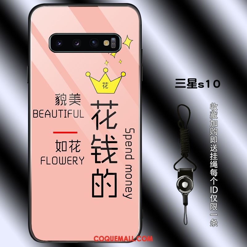 Étui Samsung Galaxy S10 Simple Protection Silicone, Coque Samsung Galaxy S10 Tout Compris Étoile