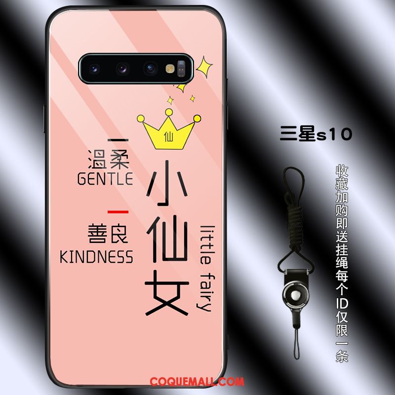 Étui Samsung Galaxy S10 Simple Protection Silicone, Coque Samsung Galaxy S10 Tout Compris Étoile