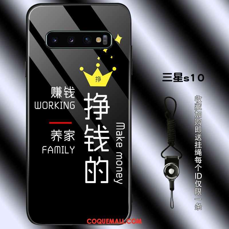 Étui Samsung Galaxy S10 Simple Protection Silicone, Coque Samsung Galaxy S10 Tout Compris Étoile