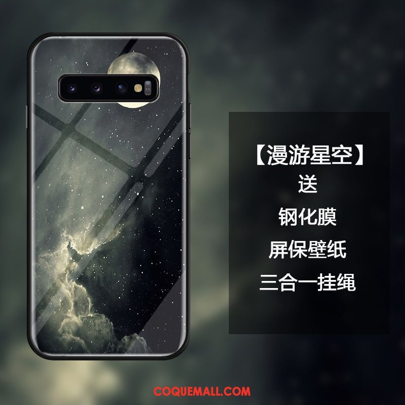 Étui Samsung Galaxy S10+ Tout Compris Téléphone Portable Ornements Suspendus, Coque Samsung Galaxy S10+ Protection Mode