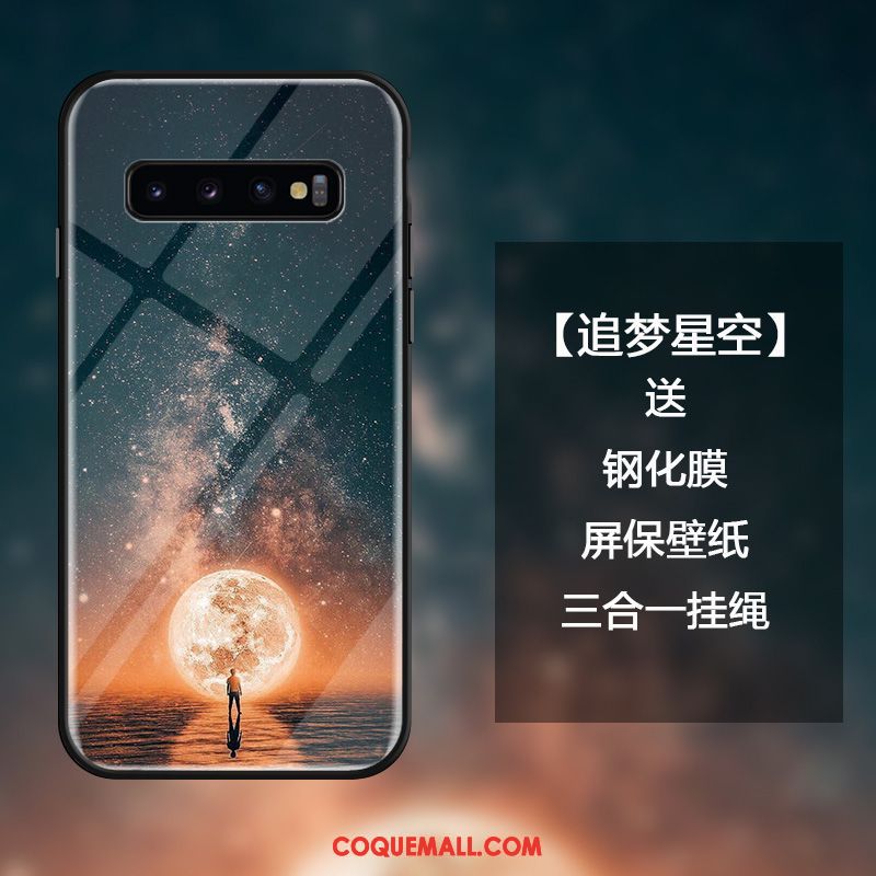 Étui Samsung Galaxy S10+ Tout Compris Téléphone Portable Ornements Suspendus, Coque Samsung Galaxy S10+ Protection Mode