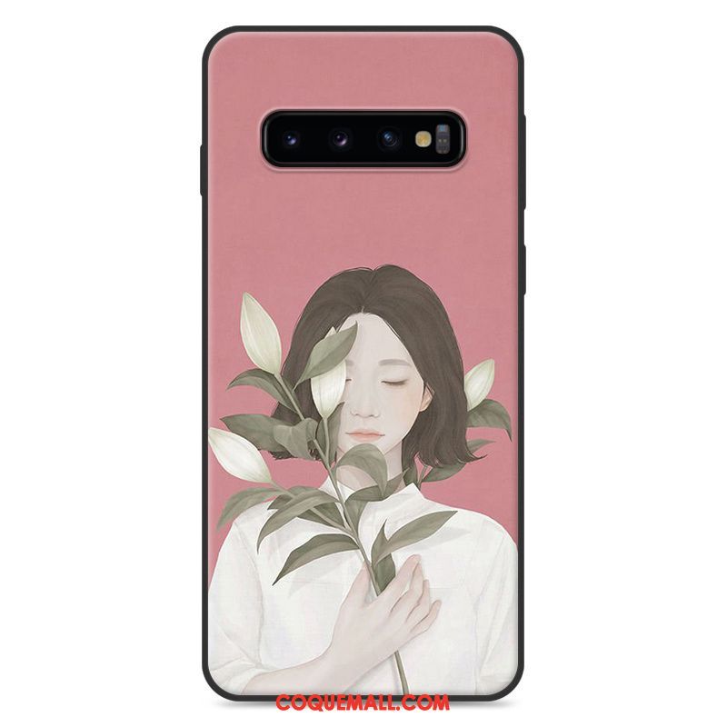 Étui Samsung Galaxy S10+ Tout Compris Étoile Frais, Coque Samsung Galaxy S10+ Silicone Art