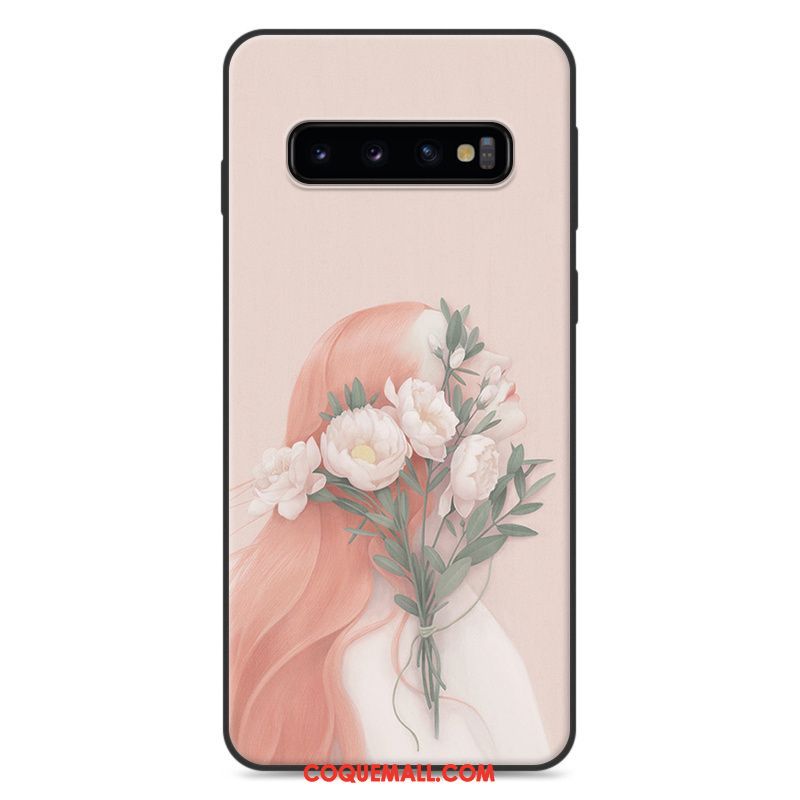 Étui Samsung Galaxy S10+ Tout Compris Étoile Frais, Coque Samsung Galaxy S10+ Silicone Art