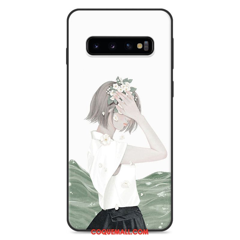 Étui Samsung Galaxy S10+ Tout Compris Étoile Frais, Coque Samsung Galaxy S10+ Silicone Art