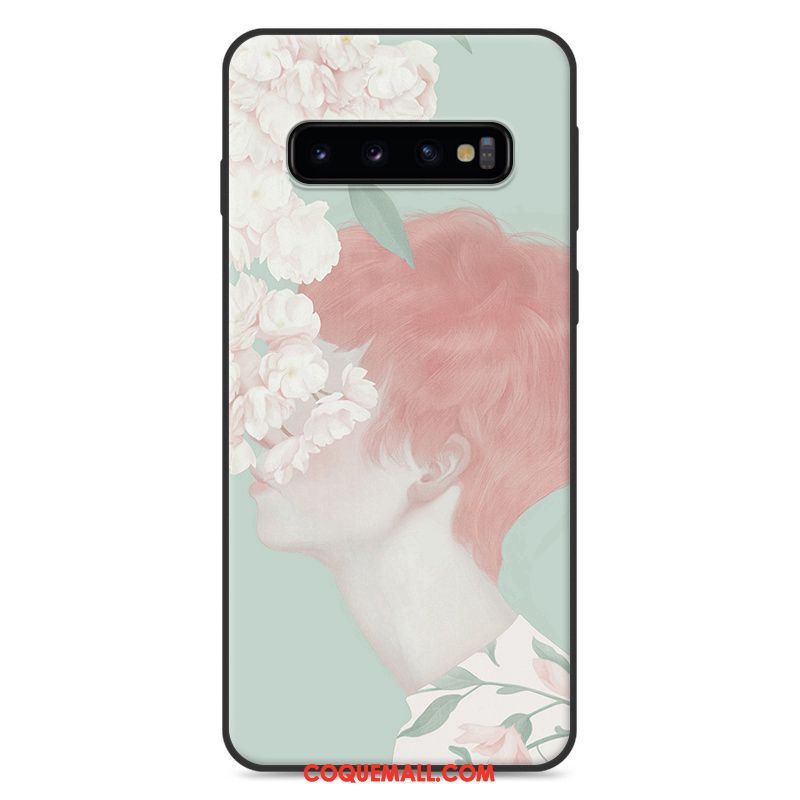 Étui Samsung Galaxy S10+ Tout Compris Étoile Frais, Coque Samsung Galaxy S10+ Silicone Art