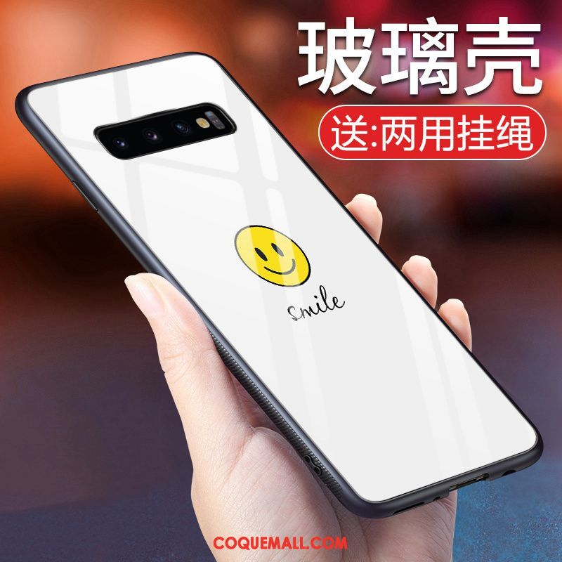 Étui Samsung Galaxy S10+ Téléphone Portable Tempérer Charmant, Coque Samsung Galaxy S10+ Protection Incassable