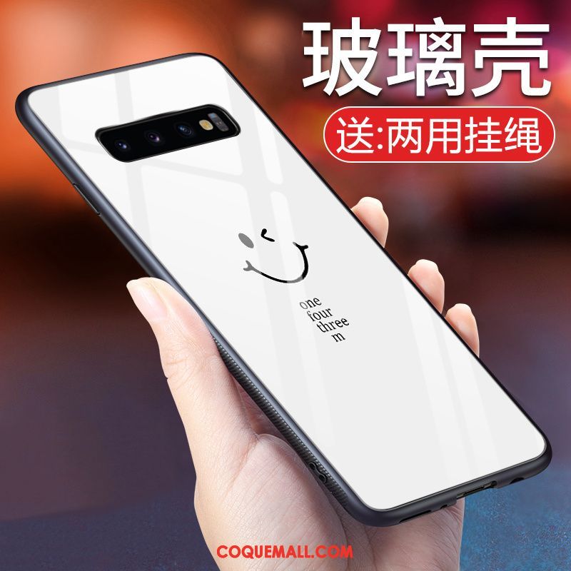 Étui Samsung Galaxy S10+ Téléphone Portable Tempérer Charmant, Coque Samsung Galaxy S10+ Protection Incassable