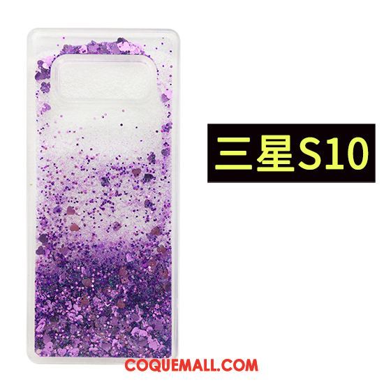 Étui Samsung Galaxy S10 Téléphone Portable Vert Incassable, Coque Samsung Galaxy S10 Ballon Étoile