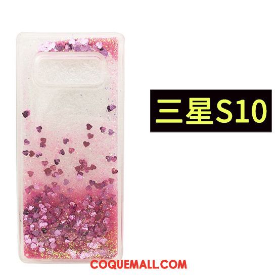 Étui Samsung Galaxy S10 Téléphone Portable Vert Incassable, Coque Samsung Galaxy S10 Ballon Étoile