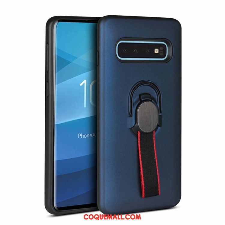 Étui Samsung Galaxy S10+ Téléphone Portable À Bord Protection, Coque Samsung Galaxy S10+ Bleu Étoile