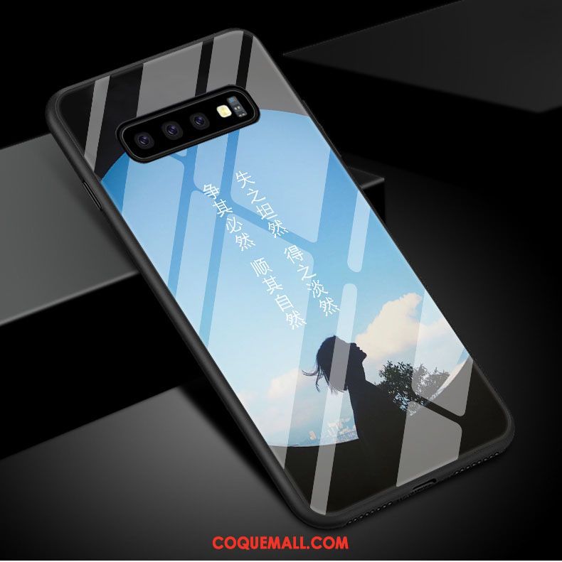 Étui Samsung Galaxy S10 Élégant Art Protection, Coque Samsung Galaxy S10 Frais Étoile