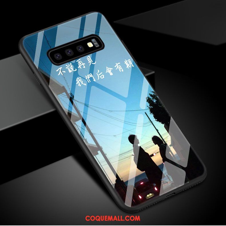 Étui Samsung Galaxy S10 Élégant Art Protection, Coque Samsung Galaxy S10 Frais Étoile