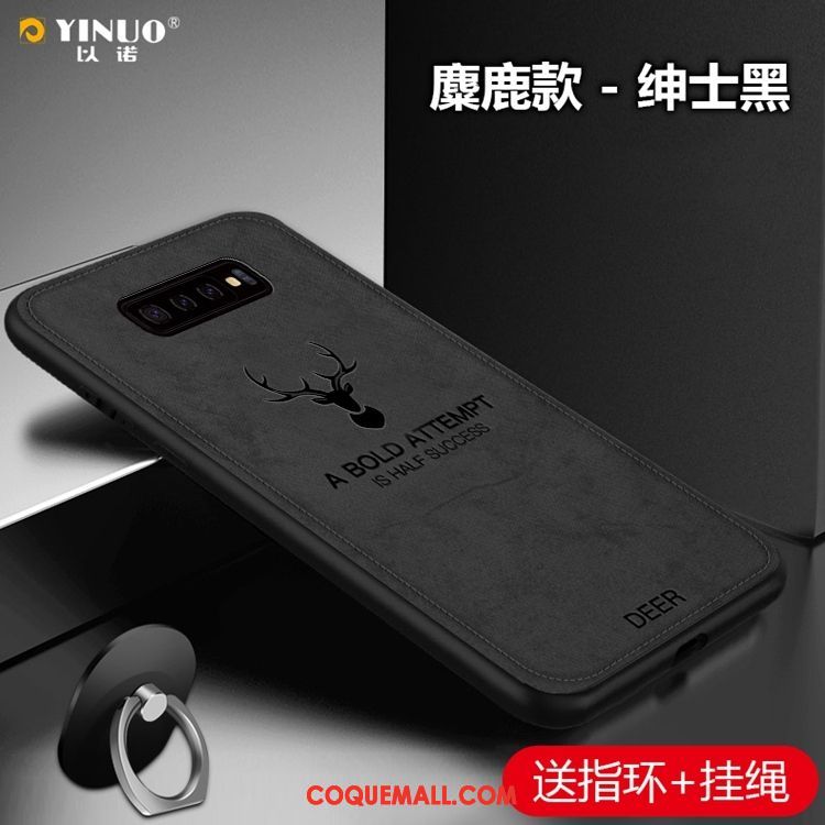 Étui Samsung Galaxy S10 Étoile Difficile Simple, Coque Samsung Galaxy S10 Incassable Téléphone Portable