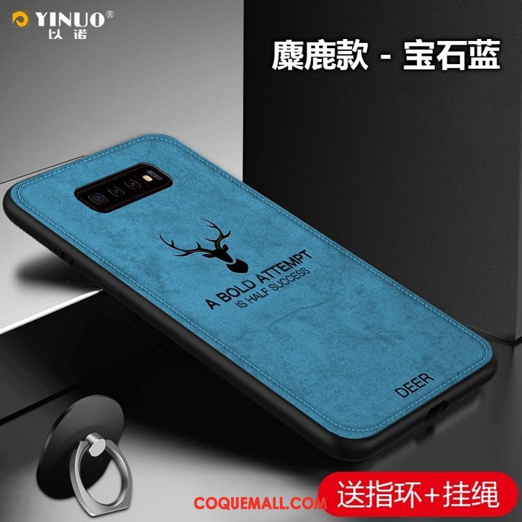 Étui Samsung Galaxy S10 Étoile Difficile Simple, Coque Samsung Galaxy S10 Incassable Téléphone Portable