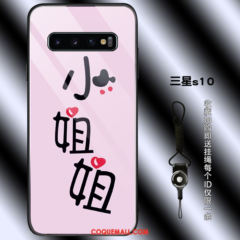 Étui Samsung Galaxy S10 Étoile Personnalité Jeunesse, Coque Samsung Galaxy S10 Tendance Silicone