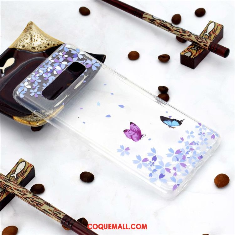 Étui Samsung Galaxy S10 Étoile Protection Très Mince, Coque Samsung Galaxy S10 Transparent Téléphone Portable