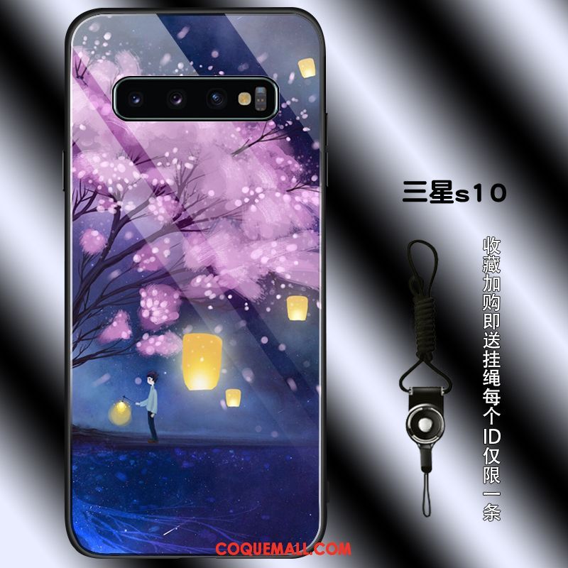 Étui Samsung Galaxy S10 Étoile Simple Incassable, Coque Samsung Galaxy S10 Jeunesse Protection