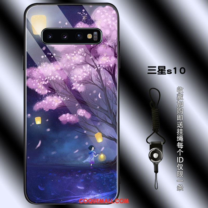 Étui Samsung Galaxy S10 Étoile Simple Incassable, Coque Samsung Galaxy S10 Jeunesse Protection