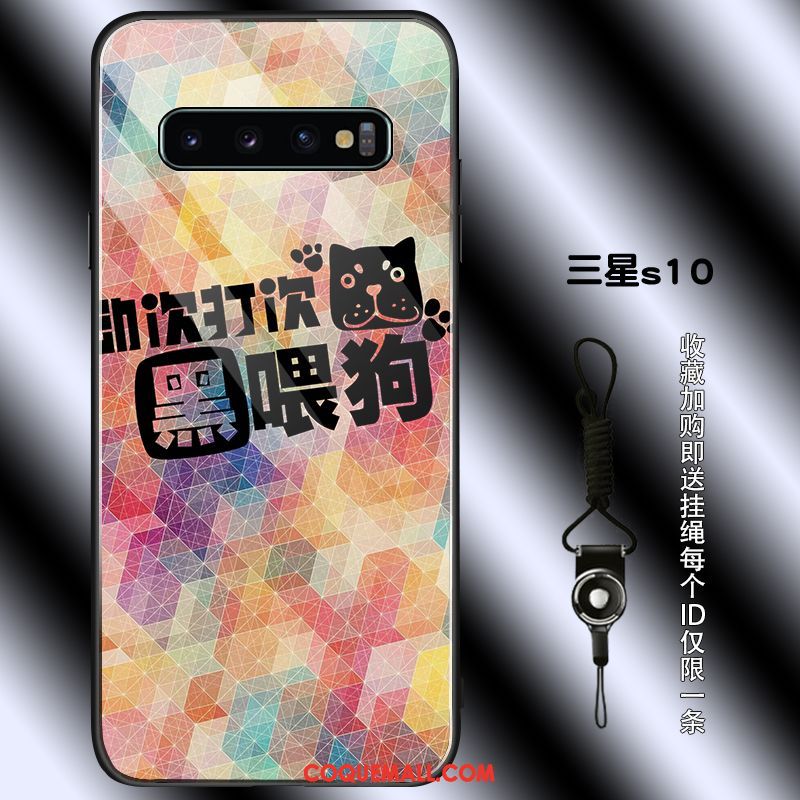 Étui Samsung Galaxy S10 Étoile Simple Protection, Coque Samsung Galaxy S10 Colorée Personnalité