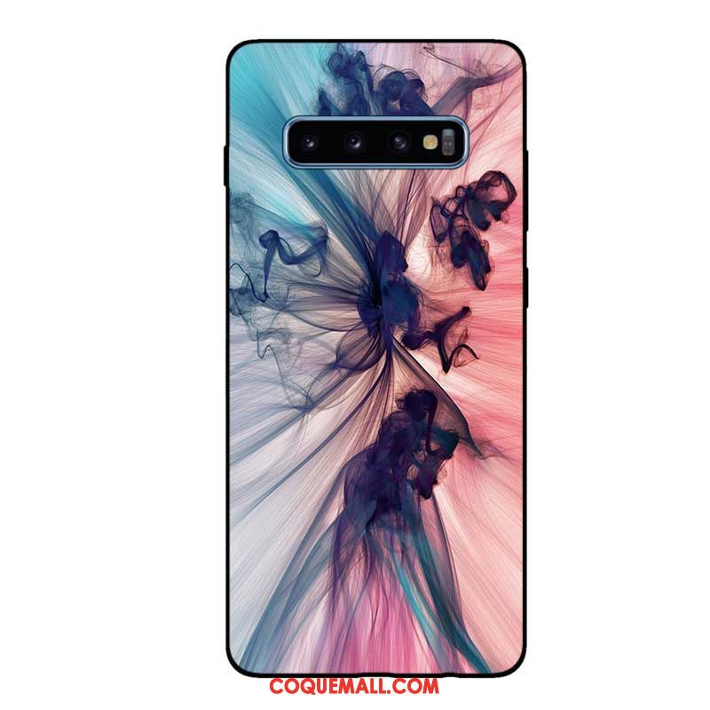 Étui Samsung Galaxy S10 Étoile Téléphone Portable Délavé En Daim, Coque Samsung Galaxy S10 Protection Frais